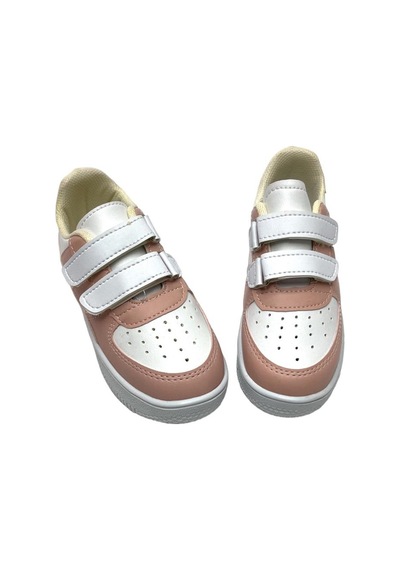 Çocuk Sneaker Spor Ayakkabı Beyaz - Pudra-beyaz - Pudra