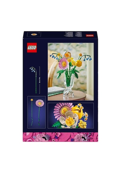 10347 Lego İconic Botanicals Pembe Çiçek Buketi 373 Parça +9 Yaş