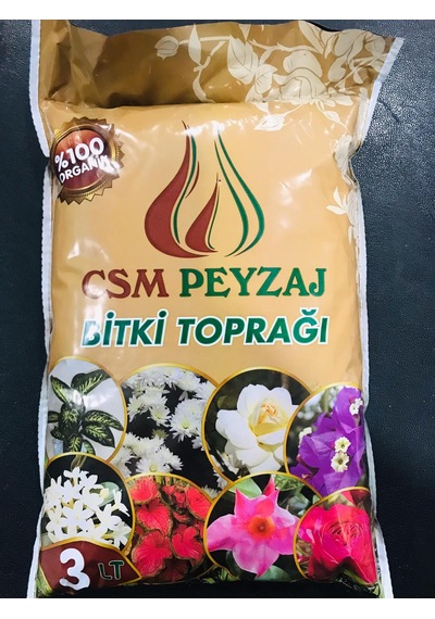 Bitki Toprağı 3L Sinek Yapmayan Toprak. Çiçek Toprağı