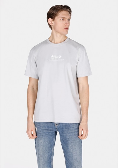 Colin's Colins Comfort Fit Yuvarlak Yaka Düz Erkek Gri Kısa Kol Tişört Cl1074403 Cl1074403 Q1.v2 Lgr Açık Gri