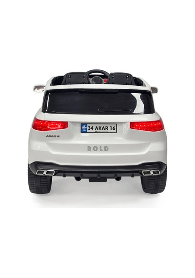 Bold Gt Beyaz Uzaktan Kumandalı 4x2 12 Volt Akülü Araba - Rc Bmw Akülü Araba Bmw Akülü Araç Çok Renkli