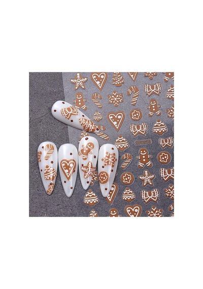 3d Yapışkan Sticker Tırnak Dövmesi Nail Art 34016380