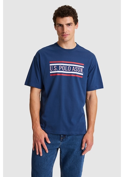 U.S. Polo Assn. U.s. Polo Assn. Erkek Açık Lacivert Tişört 50327191-vr059