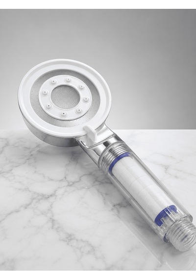 Lexroo Mineral Taşlı Filtreli Duş Başlığı Güçlü Su Basınçlı Banyo Diğer