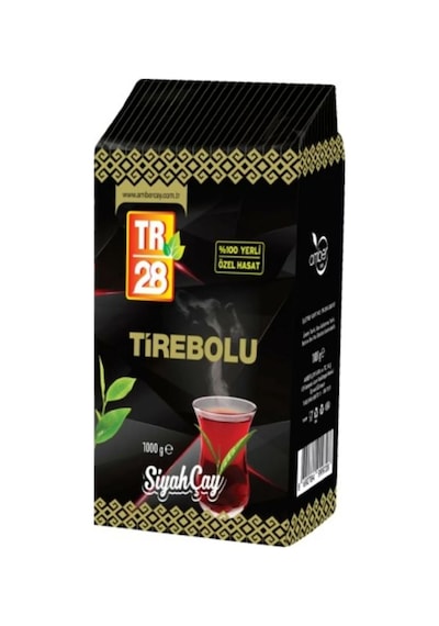 Amber Çay TR28 Tirebolu Siyah Dökme Çay 6 x 1 KG