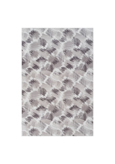 Villadia Home Textile Kaymaz Taban Modern Desen Halı Yolluk Leke Tutmaz Kolay Temizlenir Koridor Salon Yatak Mutfak Odası Vd4043gri Gri