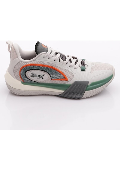 Qiaodan Qha013253102e Erkek Spor Ayakkabı Gray Green