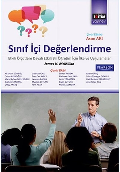 Sınıf İçi Değerlendirme - James H. Mcmillan - Eğitim Yayınevi