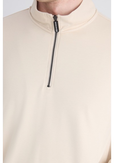 D'S Damat Ds Damat Regular Fit Bej Düz Sweatshirt 5hce26172202m Bej
