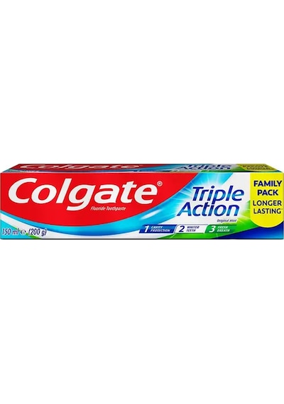 Colgate Üçlü Etki Diş Macunu 150 Ml Diş Minesi Bakımı