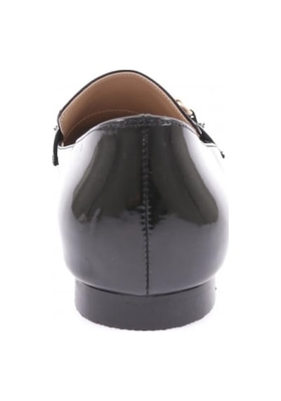 Dgn 154-22k Kadin Üzeri V Toka Loafer 154-1974-R7749 Siyah