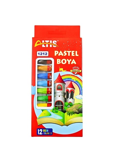 Altis Pastel Boya 12 Li 1212 Çok Renkli