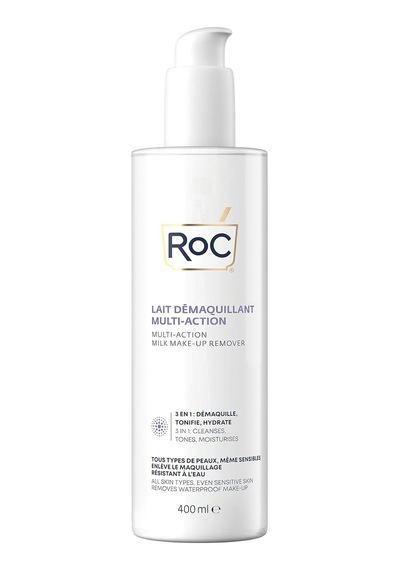 Roc Multi-action Make-up Remover Milk Nemlendirici 3'ü 1 Arada Makyaj Çıkarma Sütü 400 Ml