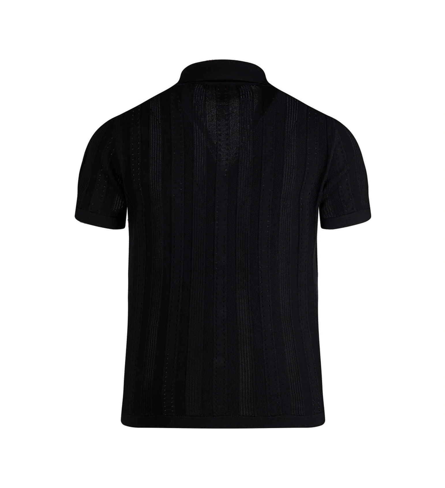 Hatemoğlu Siyah Regular Fit Apaş Yaka Gömlek Tişört 34832 347711