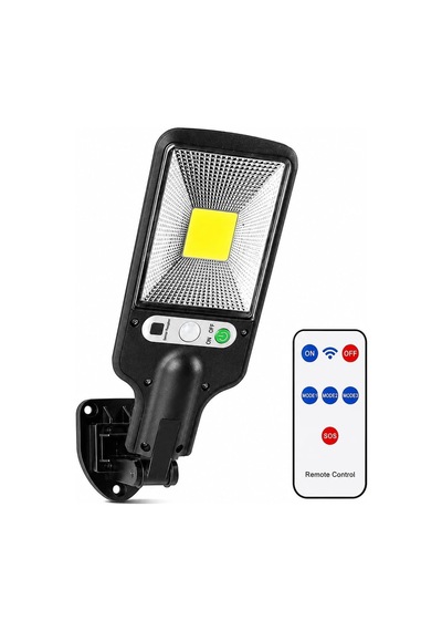 Güneş Enerjili 30 Cob Led Dış Mekan Duvar Lambası 120 Pır Hareket Sensörü, Ip65 Su Geçirmez, Uzaktan Kumandalı, Kablosuz Solar Sistem, Bahçe Ve Garaj İçin