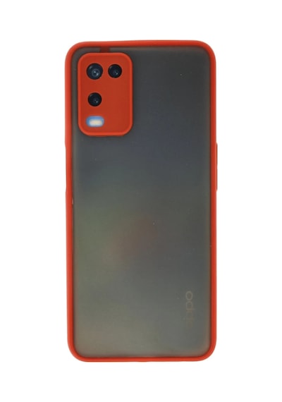 Oppo A54 4g Uyumlu Kılıf Montreal Silikon Kapak - Kırmızı