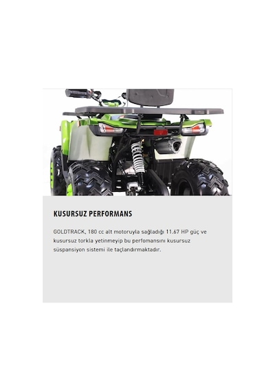 Kuba Goldtrack Atv Yeşil