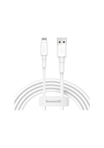 Baseus Mini White Cable Usb For İp 2.4a 1m White