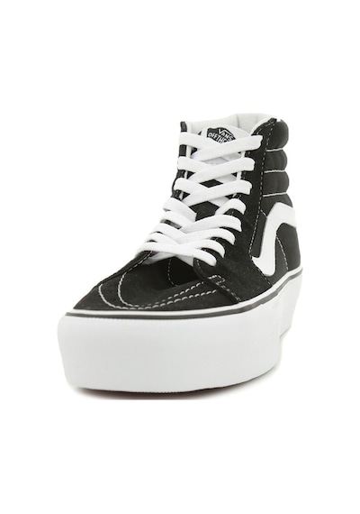 Vans 0a3tkn6bt1-r Ua Sk8-hi Platform 2.0 Spor Ayakkabı Siyah Siyah - Beyaz