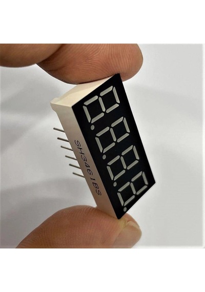 9.2mm 4lü 7 Segment Display Ekran Kırmızı Ortak Anot
