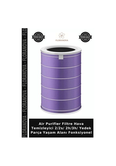 Air Purifier Filtre Hava Temizleyici 2/2s/ 2h/3h/ Yedek Parça Yaşam Alanı Fonksiyonel