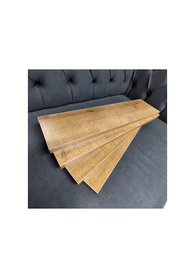 Duvar Rafı Uçan Raf Ölçü. 60x15 3lü. Koyu Renkli Sunta Lam 1.8 Mm. Gizli Raf Tutucular Dahil Delikleri Delinmiş Olarak. Kahverengi - 927581800 Kahverengi