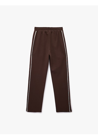 Koton Yüksek Bel Lastikli Cep Detaylı Biyeli Oversize Geniş Paça Eşofman Altı Kahverengi 6wak40079nk Kahve Koton Yüksek Bel Lastikli Cep Detaylı Biyeli Oversize Geniş Paça Eşofman Altı Kahverengi 6wak40079nk Kahve