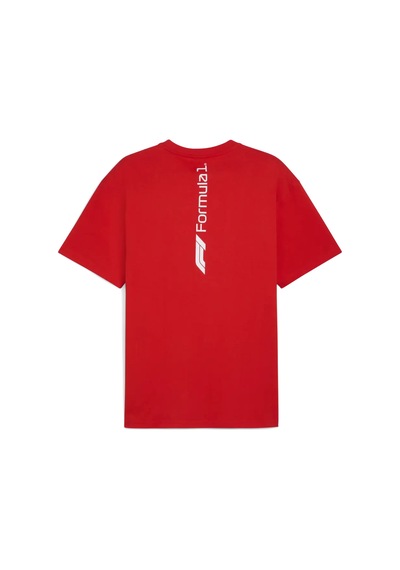 Puma F1 Ess+ Graphic Tee Relaxed Kırmızı Erkek T-shirt