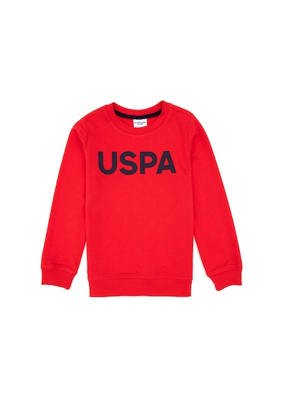 U.S. Polo Assn. Erkek Çocuk Kırmızı Basic Bisiklet Yaka Sweatshirt 50307801-VR030 U.S. Polo Assn. Erkek Çocuk Kırmızı Basic Bisiklet Yaka Sweatshirt 50307801-VR030