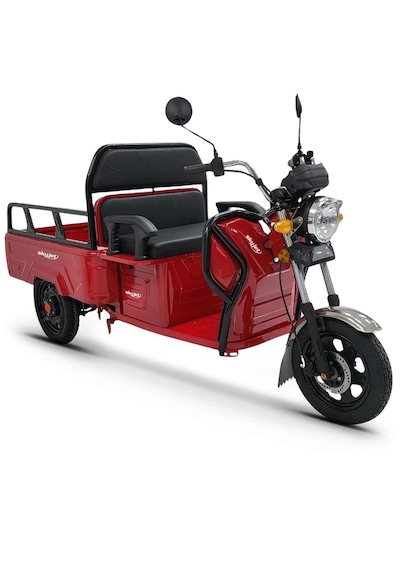 Kuba Skyjet Master Pıkap Üç Tekerlekli Moped Kırmızı
