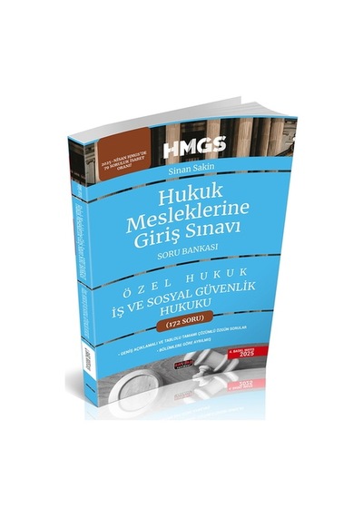 Hmgs İş Ve Sosyal Güvenlik Hukuku Soru Bankası Savaş Yayınları Mayıs 2025