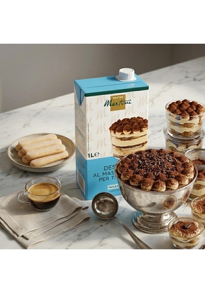 Master Martini Mascarpone Krema 1 Kg Profesyonel İtalyan Usulü Tatlı Ve Pasta Kreması