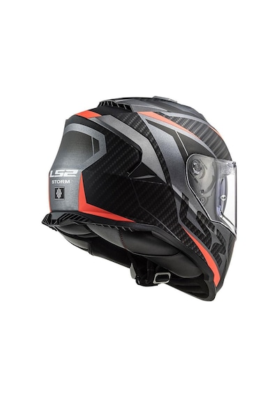 Ls2 Storm 2 Racer Full Face Motosiklet Kaskı 66913 Mat Titanyum Turuncu