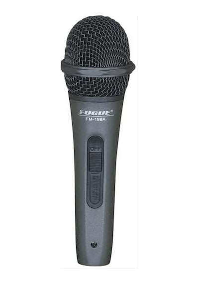 Fm-198a Mikrofon Dinamik Kutulu Kablo Dahil