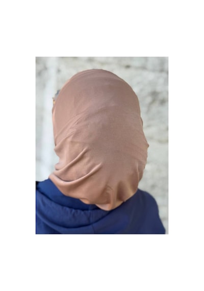 Aldaıyr Hijab 2 Parça Likra Kumaş Krem