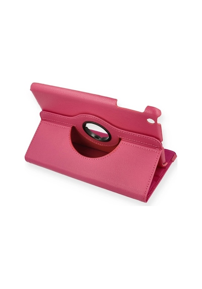 Cosmotex Newface iPad Uyumlu  Mini 1 Kılıf 360 Tablet Deri Kılıf - Pembe