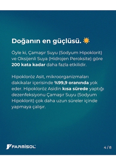 Farmisol Kişisel Kullanım Antiseptiği 5'li Set