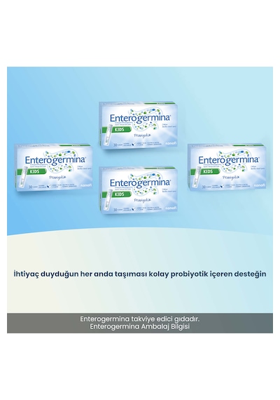 Enterogermina Kids 30 Flakon 2 Milyar Bacillus Clausii Sporu İçeren Probiyotik