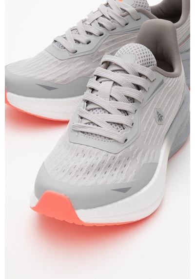 Hammer Jack Kadın Kalın Taban Bağcıklı Sneaker Hj 25063z Gri Gri