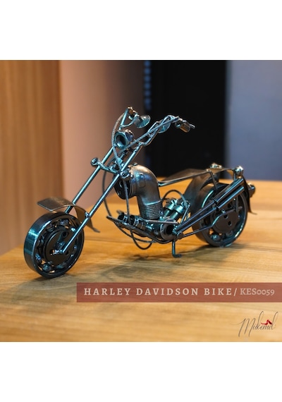 Steampunk Metal Motosiklet Maketi Koleksiyoner Ve Bikerlar