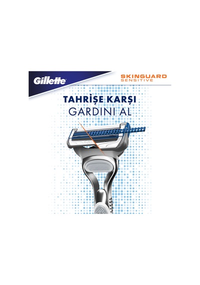 Gillette Skinguard Yedek Tıraş Bıçağı 3 x 2'li