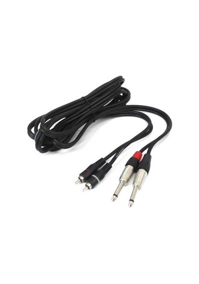 Teknogreen Tks-905 2X6.3 Mono 2Xrca E-E Kablo 5M.