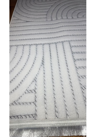 Loft Krem Bohem İskandinav Sisal Pamuk Taban Yıkanabilir Özel Kesim Kaymaz Salon Mutfak Krem