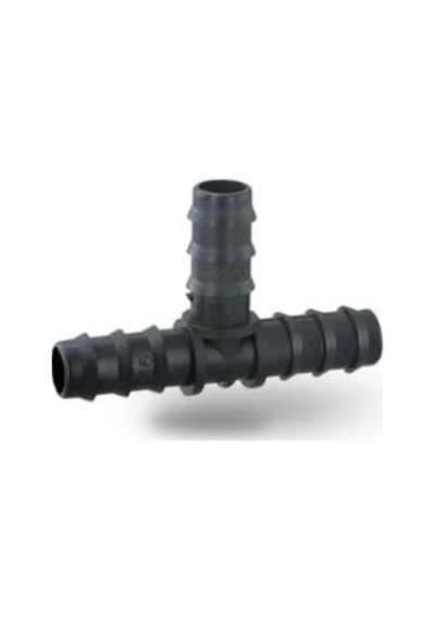 Plastik Damlama Sulama T Ekleme Parçası, Hortum Bağlantı Rekoru, Bahçe Damlama Sistemi Te Konnektörü 10 Adet Diger