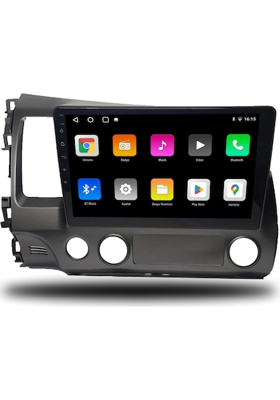 Oskodi Honda Civic Fd6 Android Carplay Multimedya 2007-2011 2gb Ram + 32gb Hafıza