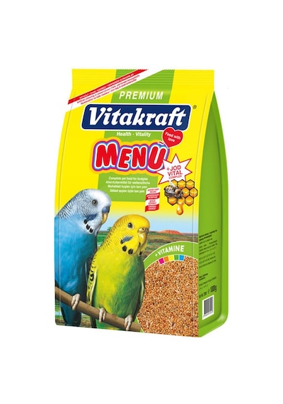 Vitakraft - 394 - Menu Muhabbet Yemi - Csmo-tex - 1000 Gr Diğer