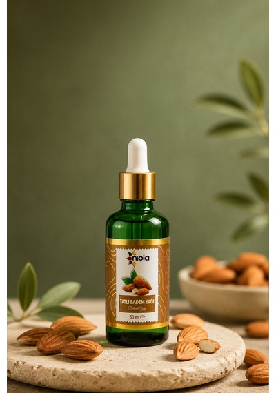 Tatlı Badem Yağı 50 Ml - Bitkisel Tatlı Badem Yağı - 917176048