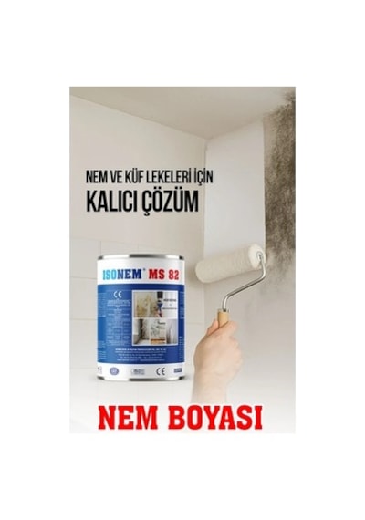 İsonem Isonem Ms 82 5 Kg Beyaz Nem Boyası İç Cephelerde Kullanım İçin Güçlü Açık Bej