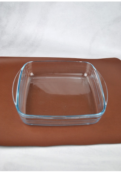 Borcam Premium Kare Tepsi Fırın Tepsisi Kare 25 X 22 Cm 1,7 Litre