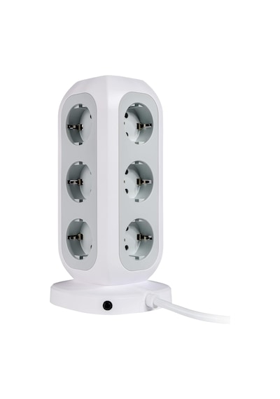 Verbatim 49547 - Eupt-01 Eu Power Tower - 11xac / 2xusb / 2xtype-